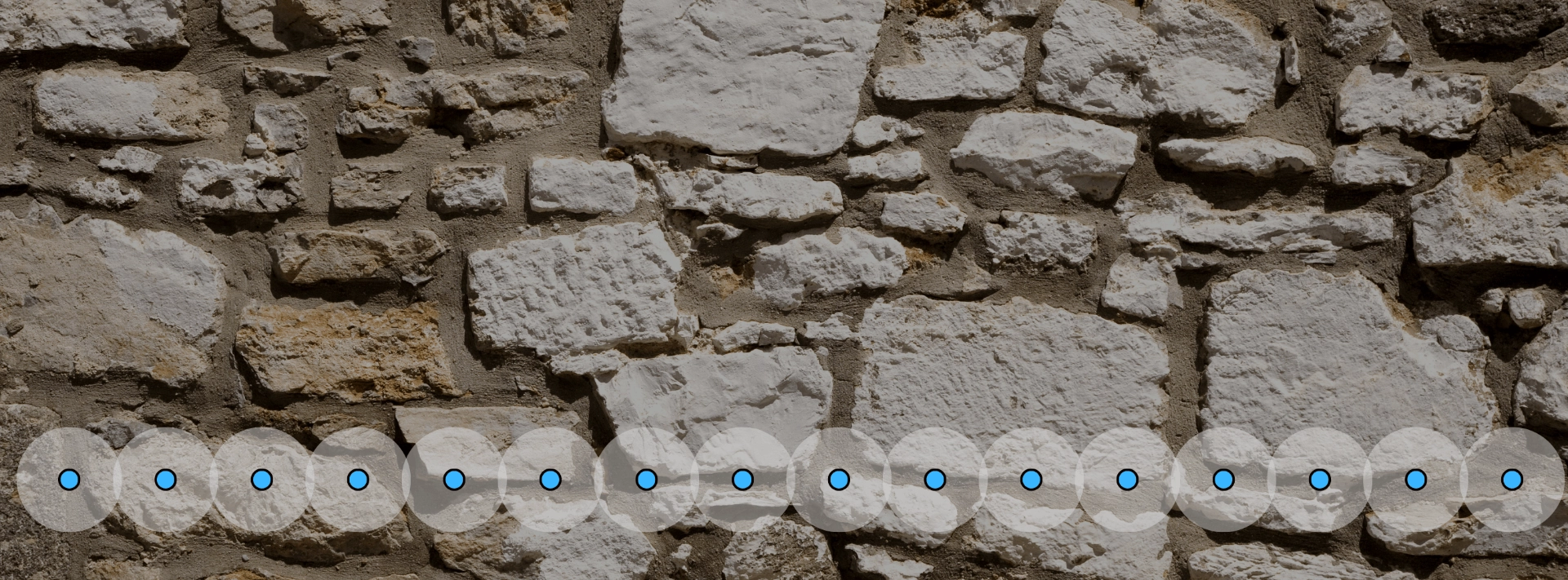 Kamenné zdivo – krémová injektáž