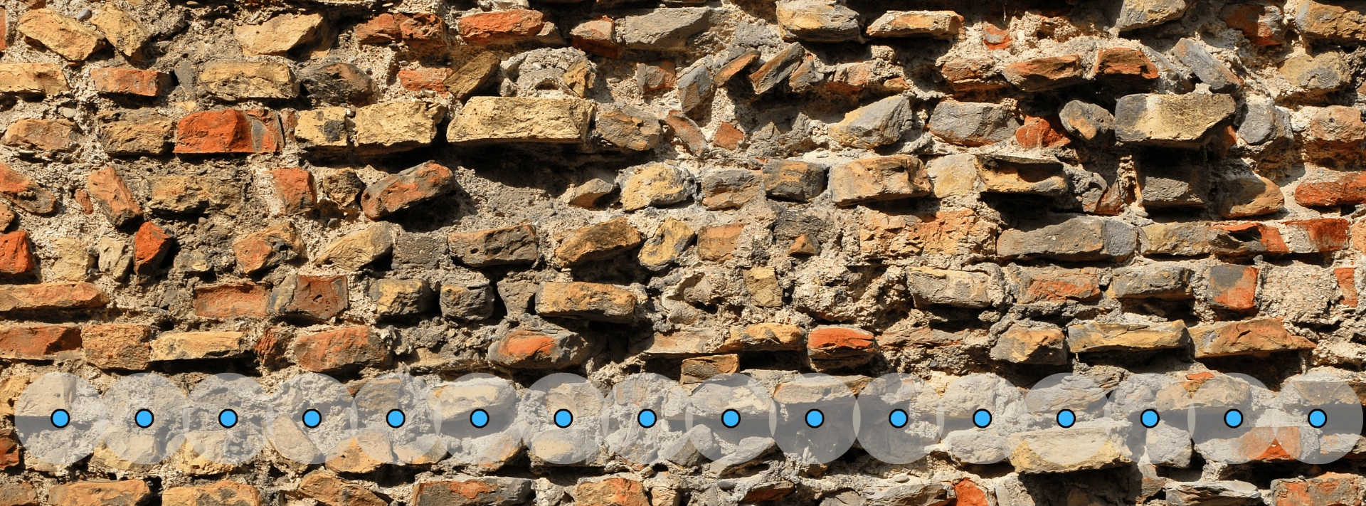 Smíšené zdivo – krémová injektáž